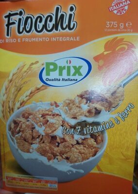 Fiocchi di riso e frumento