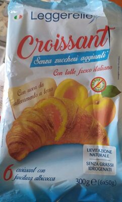 Croissant Leggerelle albicocca