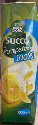 Succo di pompelmo front packaging