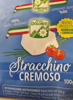 Stracchino cremoso front packaging