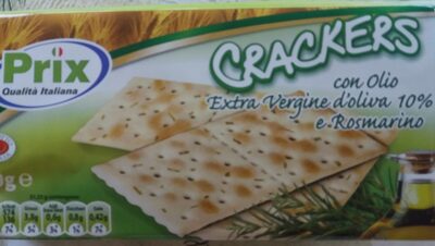 Crackers con olio extravergine e rosmarino