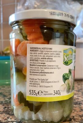 I sottaceti Giardiniera