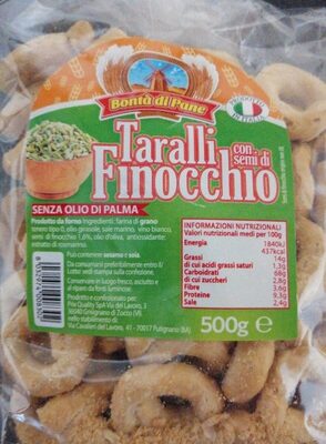 Taralli finocchio