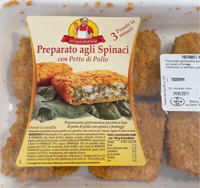 Cotoletta spinaci