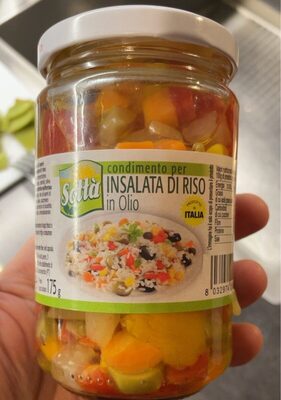 Insalata di riso con olio