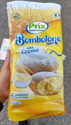 Bombolone alla Crema front packaging