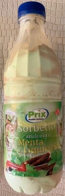 Sorbetto analcolico Menta e Liquirizia