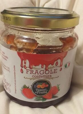 Fragole confettura front packaging