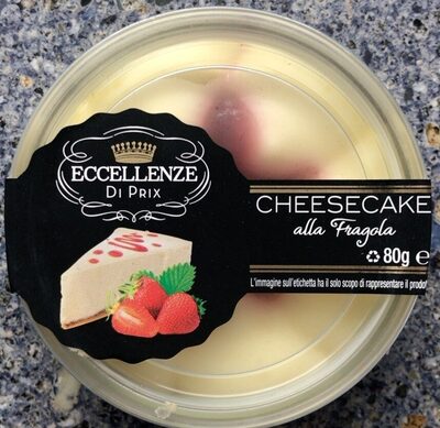 cheescake alla fragola front packaging