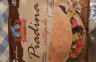 Piadina integrale front packaging