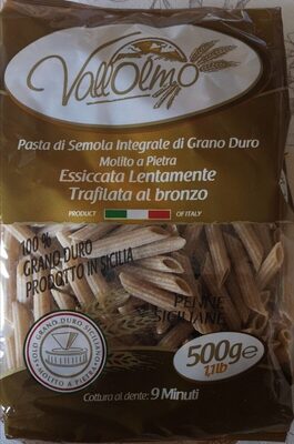 Pasta di semola integrale di grano duro