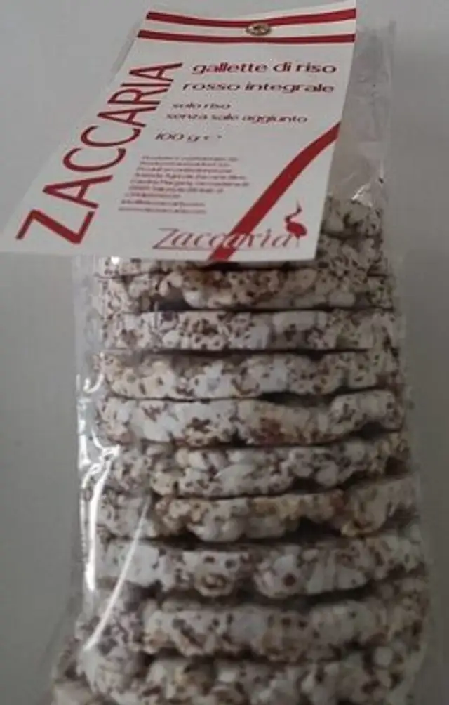 Gallette di riso rosso inegrale