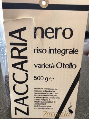 Riz noir otello
