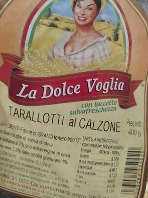 Tarallotti al calzone front packaging