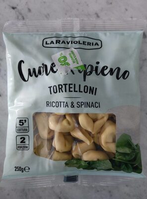 Tortelloni ricotta e spinaci