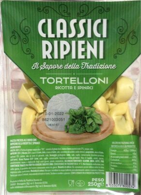 Tortelloni ricotta e spinaci