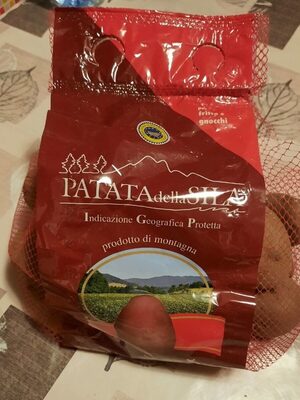 Patata della sila front packaging