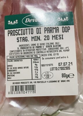 prosciutto crudo