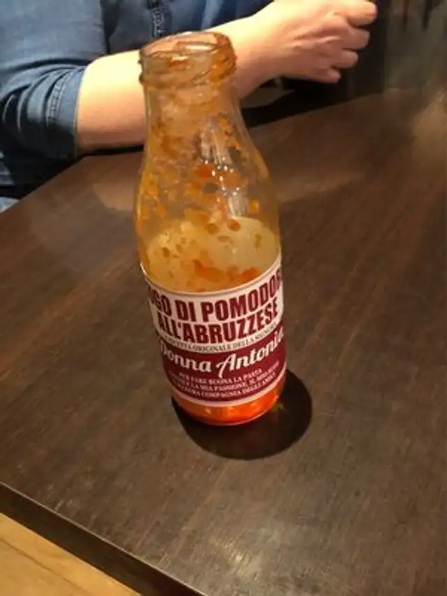 Sugo di pomodoro all'abtueze front packaging