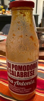 Sugo di pomodoro alla calabrese front packaging