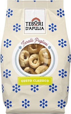 Taralli pugliesi classici con olio extra vergine di oliva