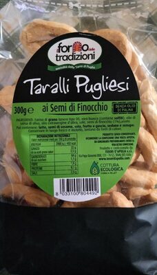 Taralli Pugliesi ai semi di finocchio