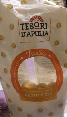 Tarallini gusto pizza front packaging