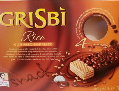 Grisbí Rice front packaging