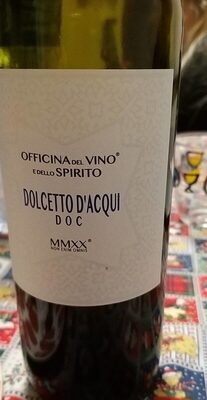 Vino dolcetto d acqui
