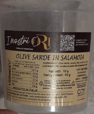 Olive sarde in salamoia