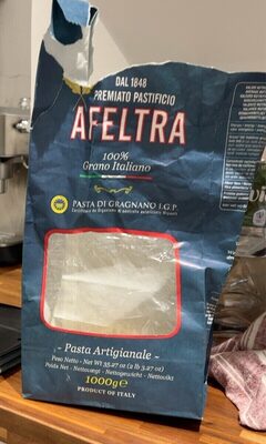 Pasta Artigianale front packaging