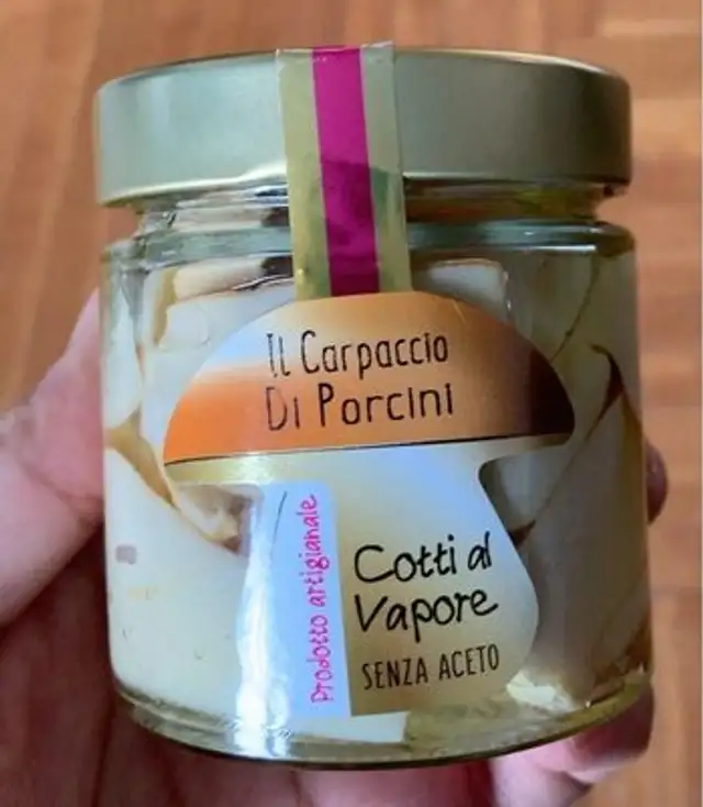 Il Carpaccio Di Porcini