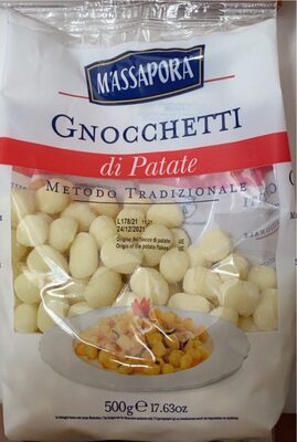 Gnocchetti di patate front packaging