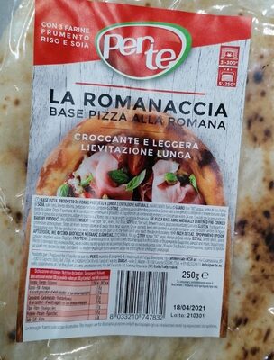 La Romanaccia base pizza alla romana