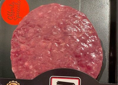 Hamburger wagyu front packaging