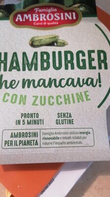 Hamburger con zucchine