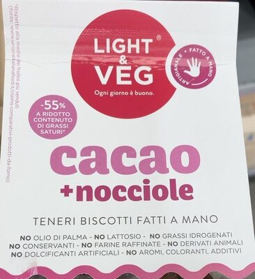 Biscotti cacao nocciola