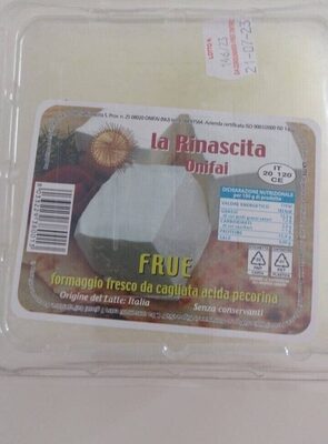 FRUE formaggio fresco da cagliata acida pecorino