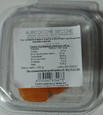 Albicocche secche