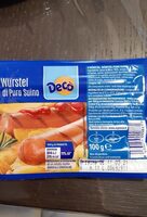 Wurstel di puro suino