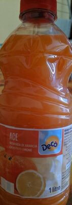 ACE bevanda di arancia carota e limone