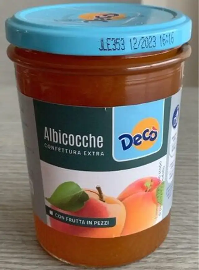 Confettura extra Albicocche front packaging