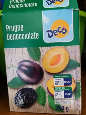 Prugne denocciolate
