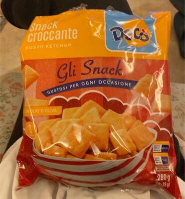 Snak croccante front packaging