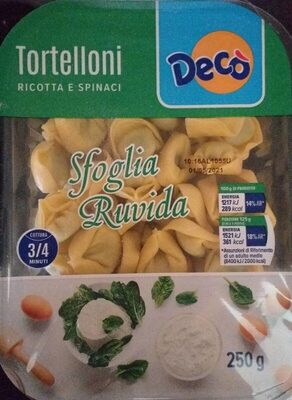 Tortelloni ricotta e spinaci