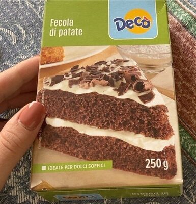 Fecola di patate front packaging