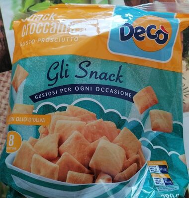 Croccantelle al prosciutto front packaging