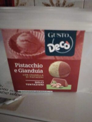 Pistacchio e gianduia