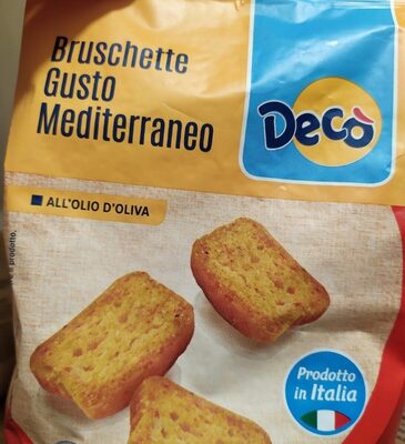 Bruschette gusto mediterraneo