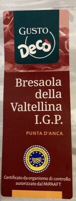 Bresaola della Valtellina I. G. P.